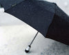 Davek Solo Umbrella - Black & Pale Blue