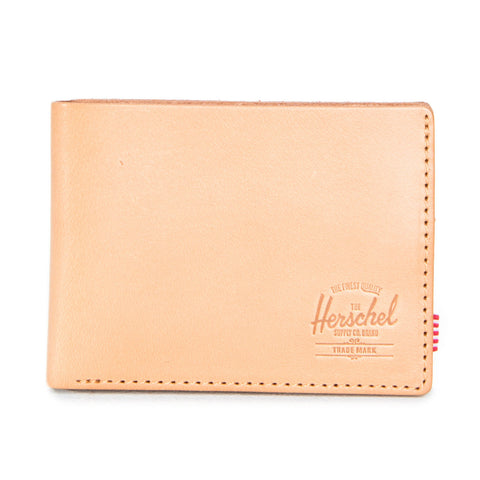 Herschel Supply Miles Wallet - Premium Leather Natural