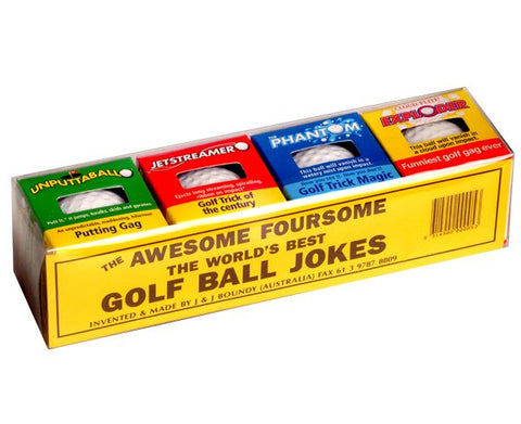 Trick Golf Balls - Set of 4