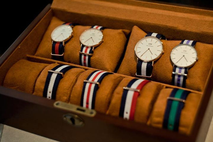 Daniel Wellington Warwick Watch Silver Maxton Men