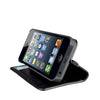 Hex Axis Wallet Case for iPhone 5 - Black