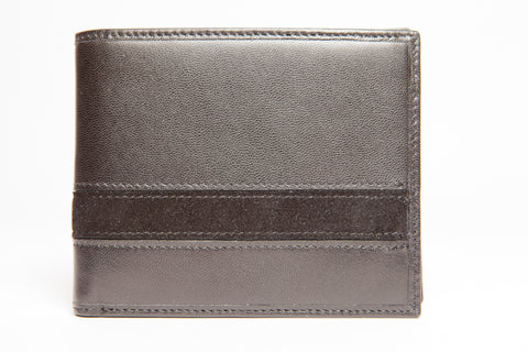 Avallone Executive Billfold Wallet - Black