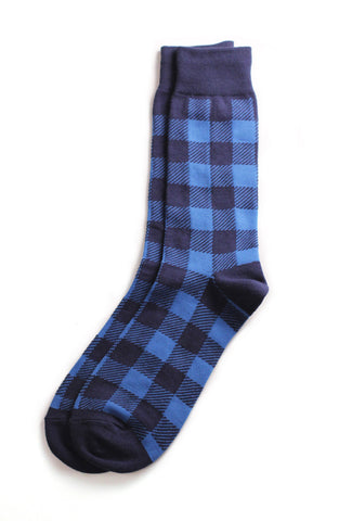 Richer Poorer - Breadwinner Navy Blue Socks
