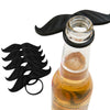 BeerMo Bottle Moustache - 6 Pack - Black