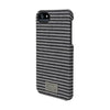 Hex Core Case for iPhone 5 - Black/Grey Stripe