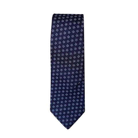 Blade + Blue - Elbert Navy Floral Print Tie