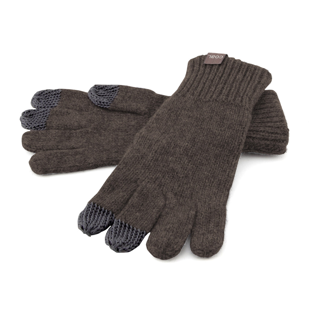 The Randle Touchscreen Glove - Heather Brown
