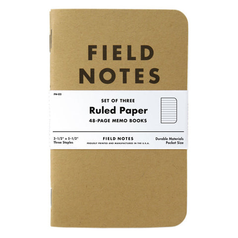 Field Notes Original 3-Pack