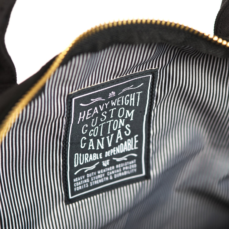 Herschel Supply Novel Canvas Duffel Bag - Black