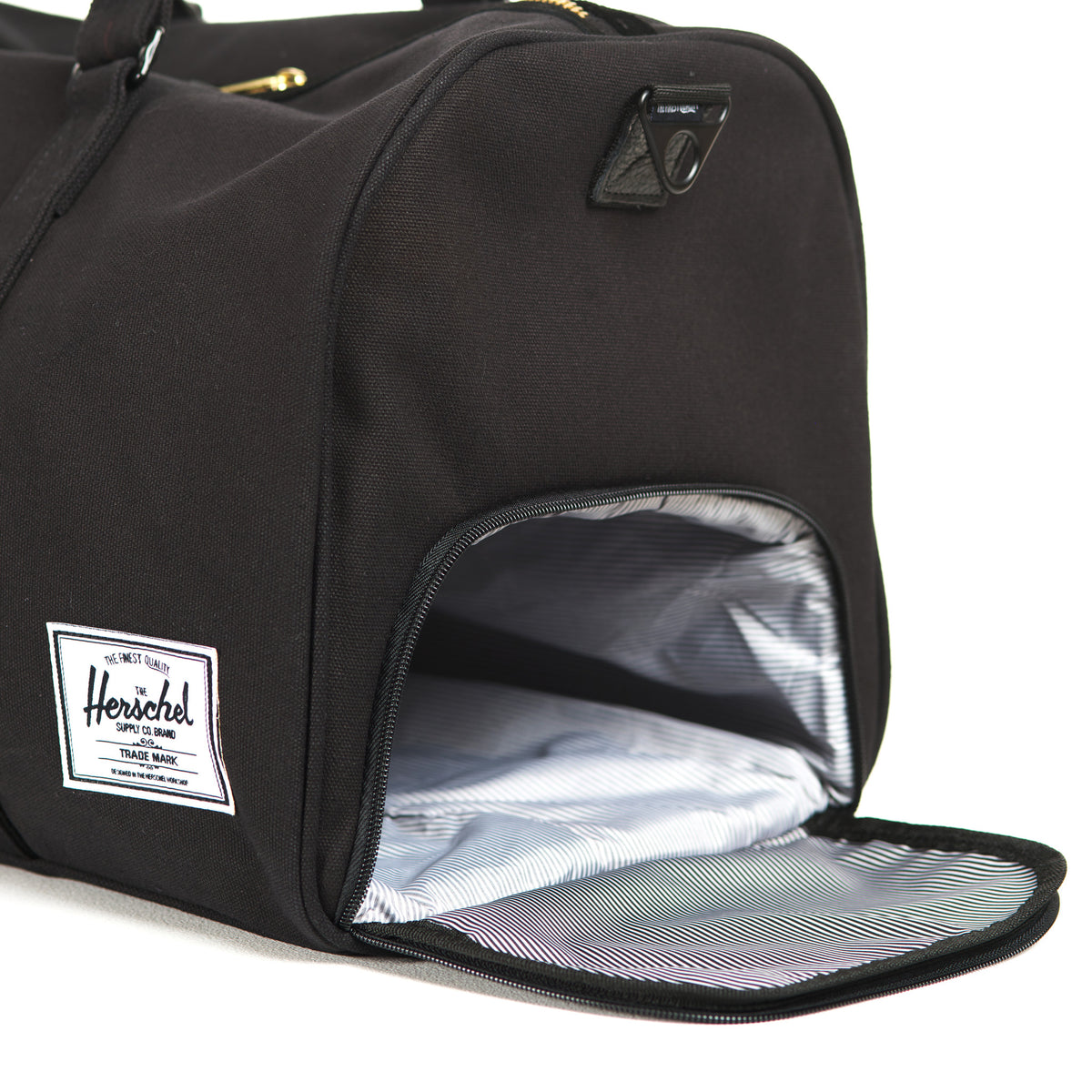 Herschel Supply Novel Canvas Duffel Bag - Black