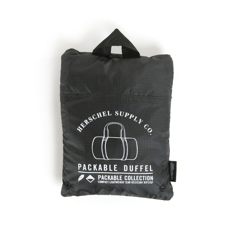 Herschel Supply Packable Duffel Bag - Black