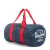 Herschel Supply Packable Duffel Bag - Navy/Red