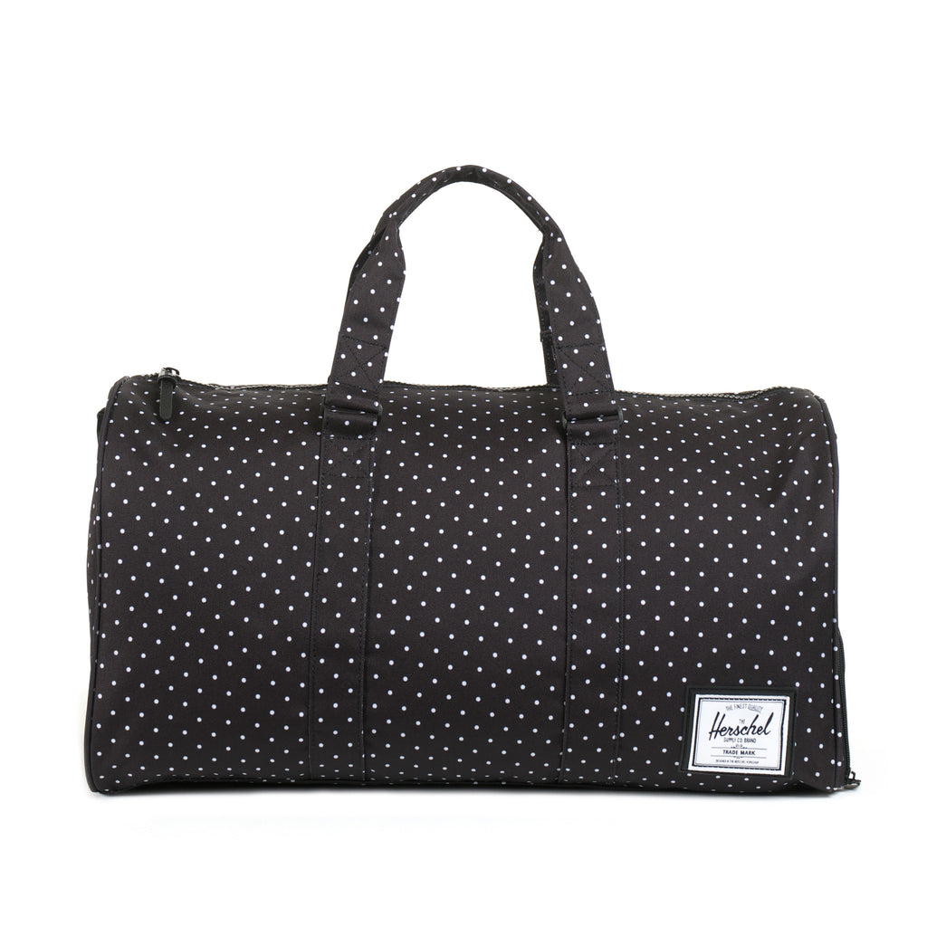 Herschel Supply Novel Duffel Bag - Black Polka Dots