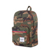 Herschel Supply Pop Quiz Backpack Woodland Camo Zipper 2