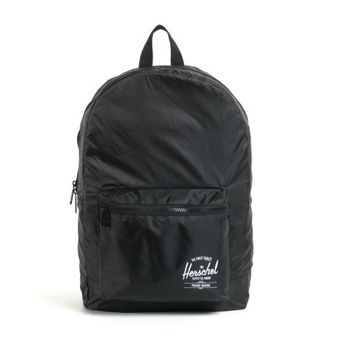 Herschel Packable Backpack - Black