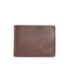 Herschel Supply Miles Wallet Premium Leather Saddle Brown
