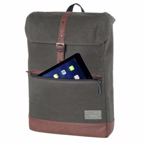 HEX Legion Alliance Backpack Olive Green Canvas Maxton Men