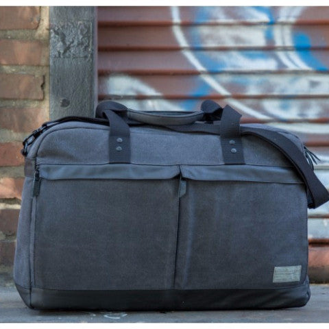 HEX Supply Weekender Travel Bag - Charcoal Canvas