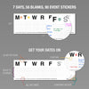 MAKE Week Plan Weekly Planner Pad