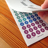 MAKE Mini Monthly Vertical Calendar Pad 2015