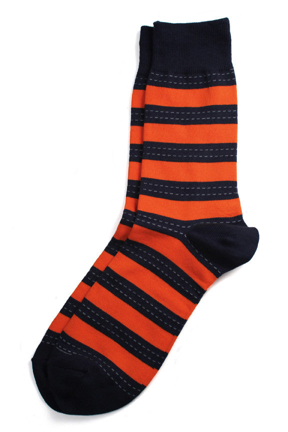 Richer Poorer - Outlaw Orange Socks