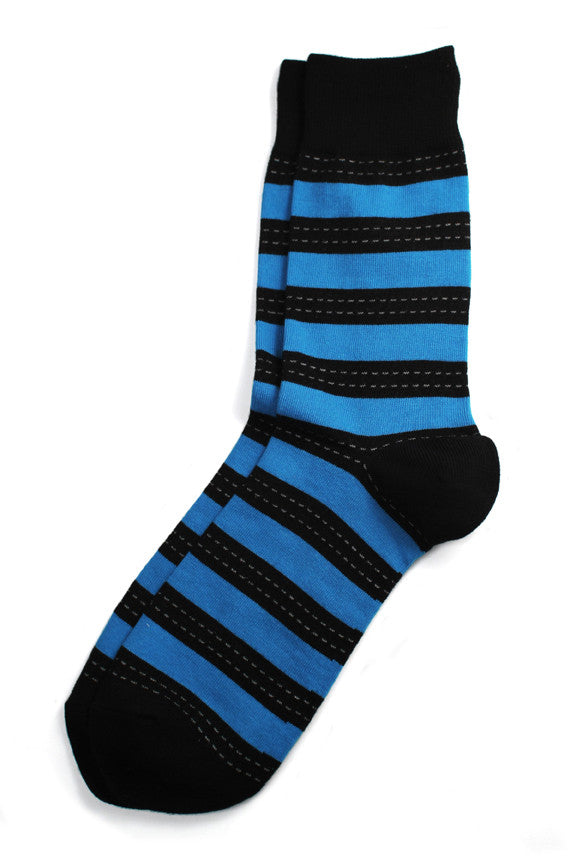Richer Poorer - Outlaw Blue Socks
