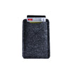 Old Calgary Organic Wool Oxford Card Sleeve Wallet - Graphite