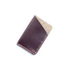 One Star Leather Minimalist Wallet - Mahogany