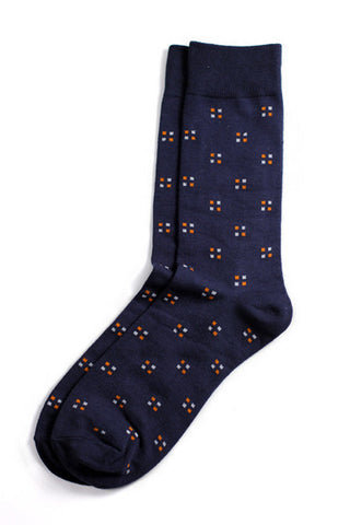 Richer Poorer - Pundit Navy Socks