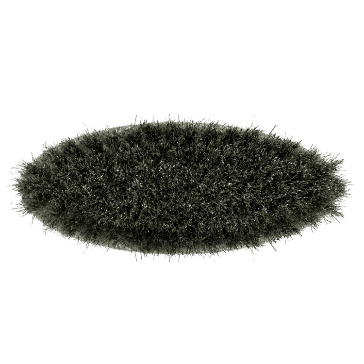 Saphir 13.5cm Oval Horsehair Palm Brush - Grey