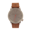 Komono Winston Brogue Walnut Watch