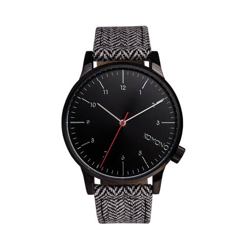 Komono Winston Heritage Herringbone Watch