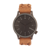 Komono Winston Woven Chestnut Watch