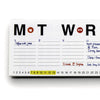 MAKE Week Plan Weekly Planner Pad