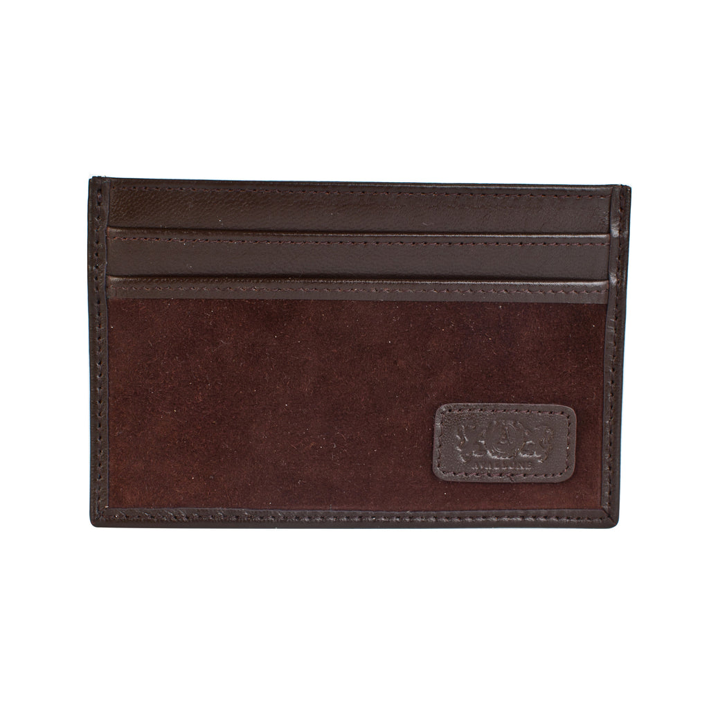 Avallone Slim Card Carrier - Brown