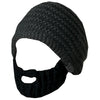 Beard Hat - Dark Grey & Black Beard
