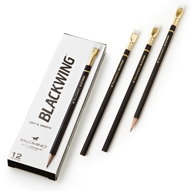 Palomino Blackwing Black Pencils - 12 Pack :: Maxton Men