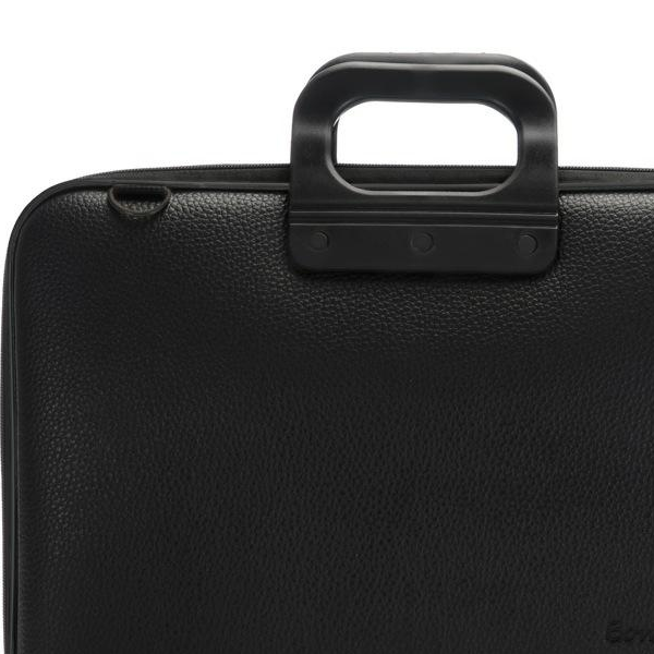 Bombata Classic Laptop Briefcase All Black Maxton Men