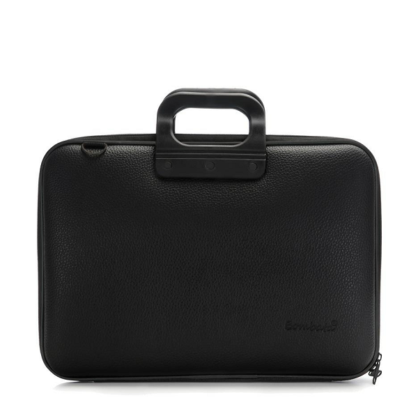 Bombata Classic Laptop Briefcase All Black Maxton Men