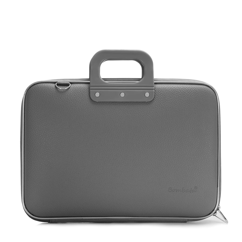 Bombata Classic Laptop Briefcase Charcoal Maxton Men
