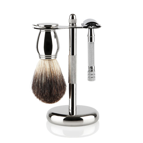 Merkur Chrome Shaving Gift Set