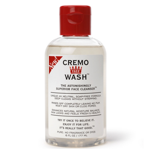 Cremo Face Wash-- 6 Oz.
