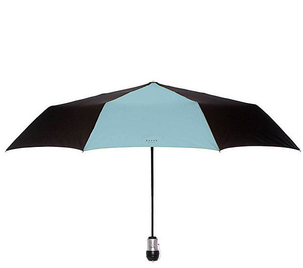 Davek Solo Umbrella - Black & Pale Blue