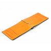 Orchill Captain Italian Wallet-- Black/Orange
