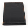 Orchill Captain Italian Wallet-- Black/Orange
