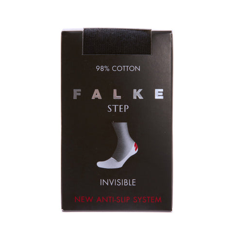 Falke Step Invisible No Show Socks - Black