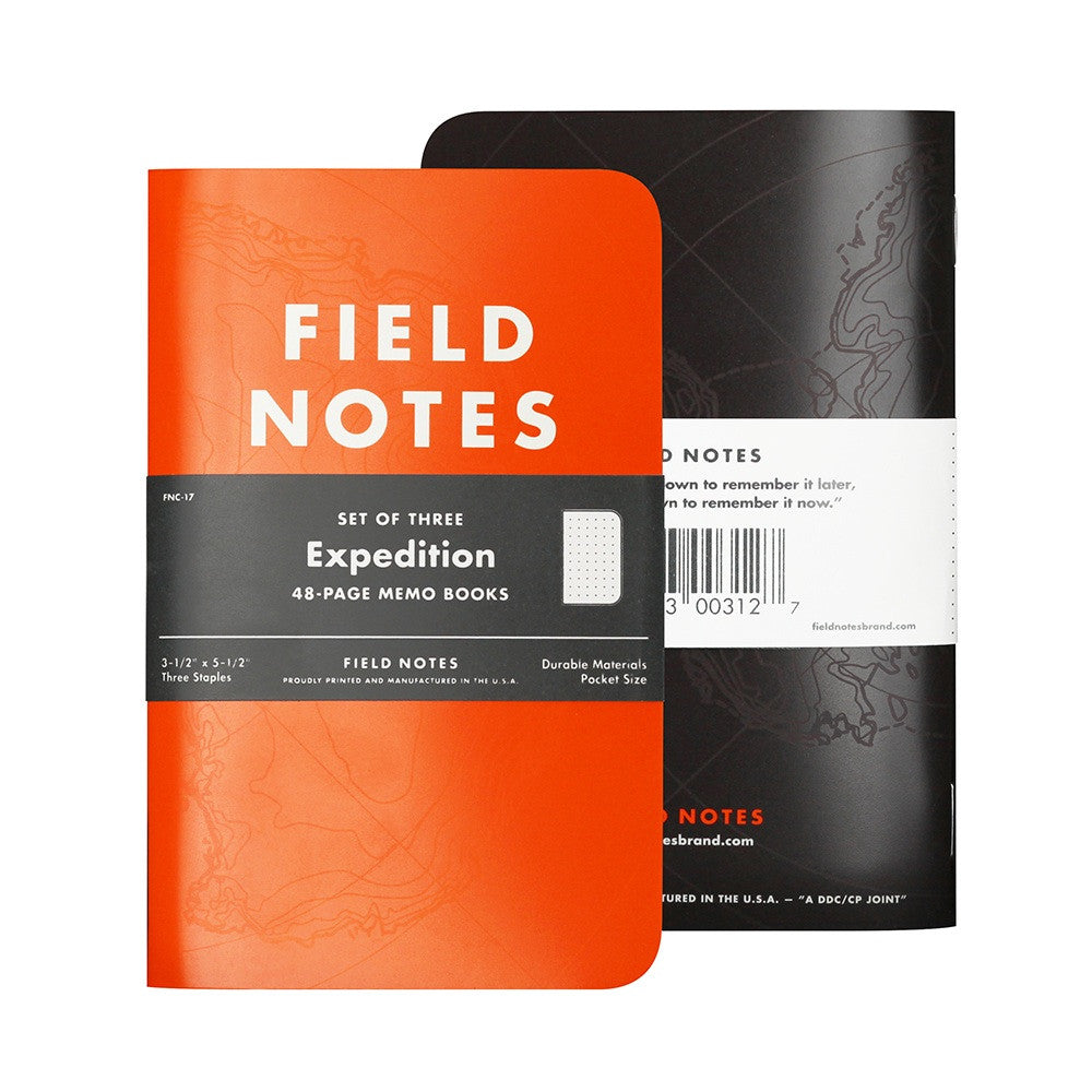 Field Notes Expedition - 3 pack