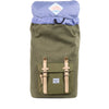 Herschel Supply Little America Canvas Backpack - Washed Army Green