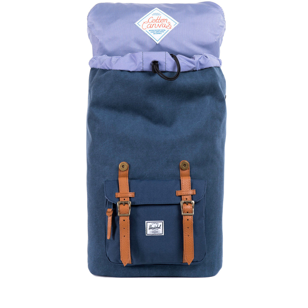 herschel america backpack navy Herschel Supply Little America Canvas Backpack