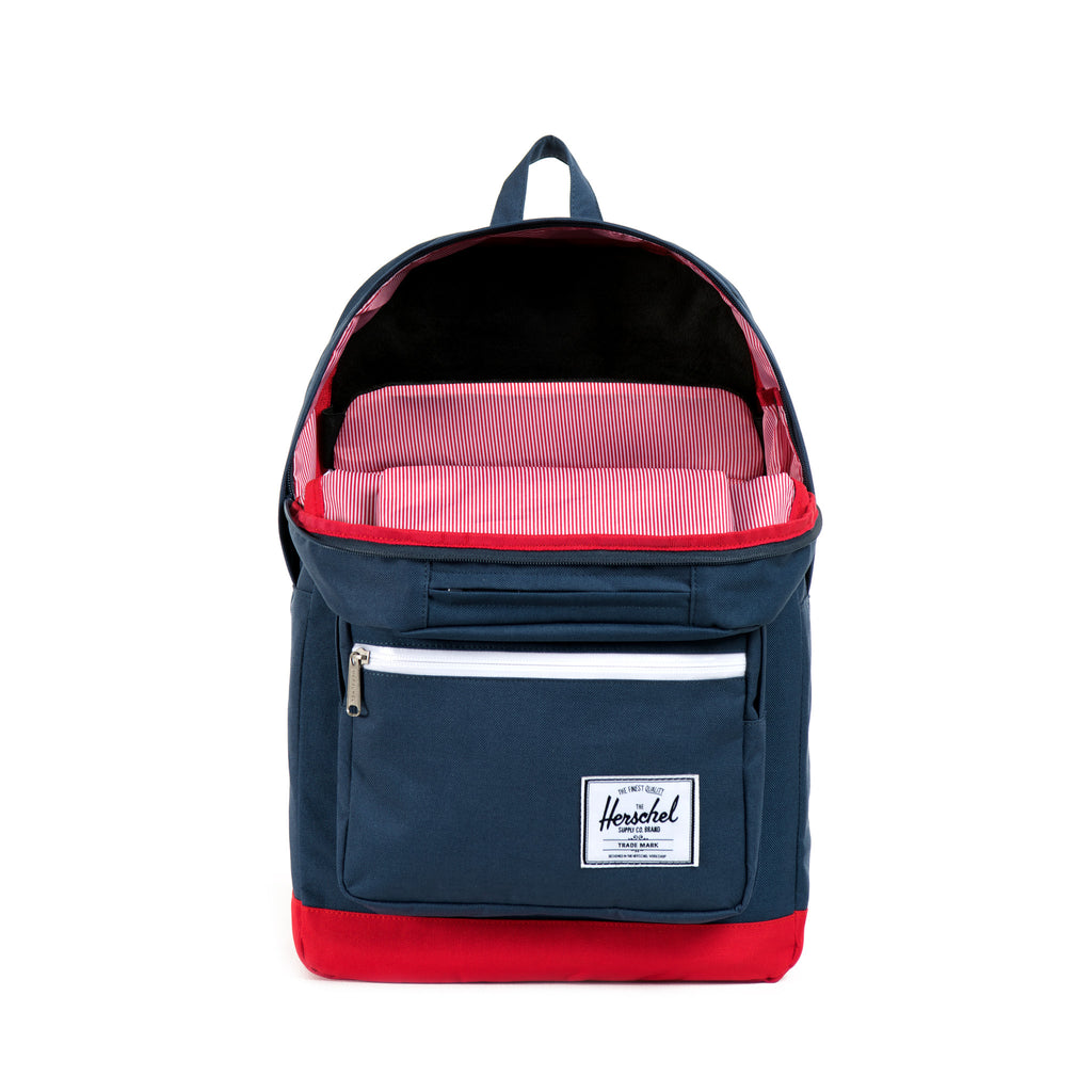 herschel backpack blue and red Herschel Supply Pop Quiz Backpack